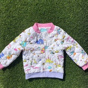 Girls Dr Seuss Bomber Jacket